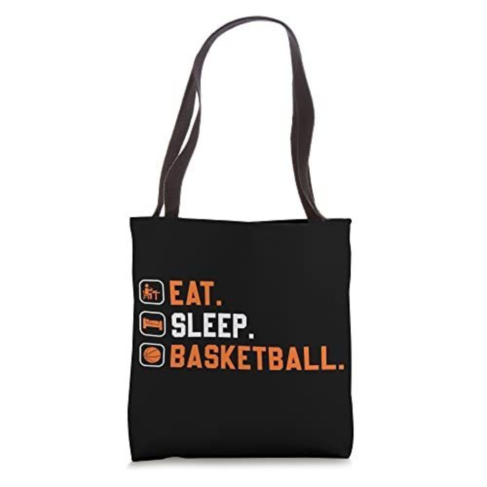 Eat Sleep Basketball Tote Bag :^)